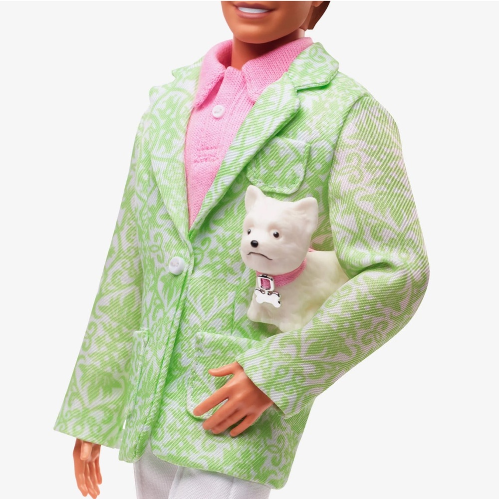 Barbie The Movie Doll with Green Jacket and Pink Shirt - Picture 7 of 10